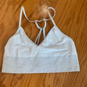 Anthropologie jersey knit bralette